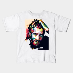 Jake Gyllenhaal Pop art Kids T-Shirt